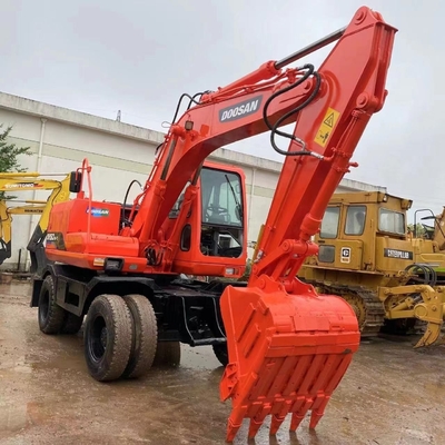 Japan Doosan DH150W-7 Digger met originele verf en 0.1m3 emmercapaciteit in Japan