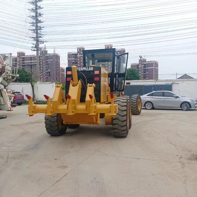 Tweedehands CAT140K Motor Grader Originele kleur Gebruikte technische bouwmachines