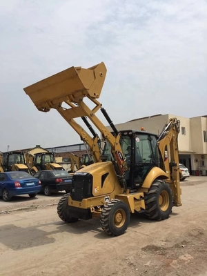 CAT 430F Gebruikte laadmachine met een emmercapaciteit van 0,2 m3 en een lage werktijd