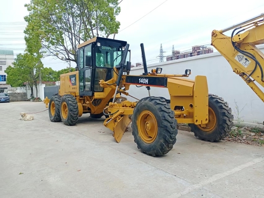 Gebruikelijke goede staat wielgrader CAT 140H machine uit Japan originele