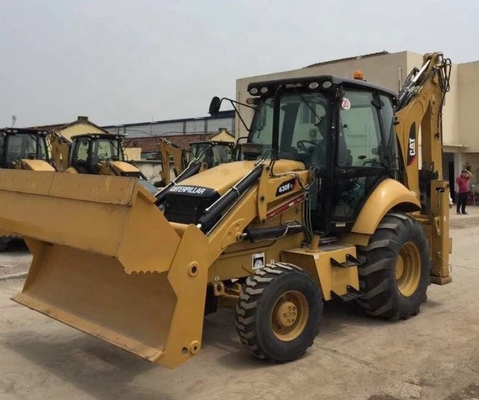 CAT 430F Gebruikte laadmachine met een emmercapaciteit van 0,2 m3 en een lage werktijd