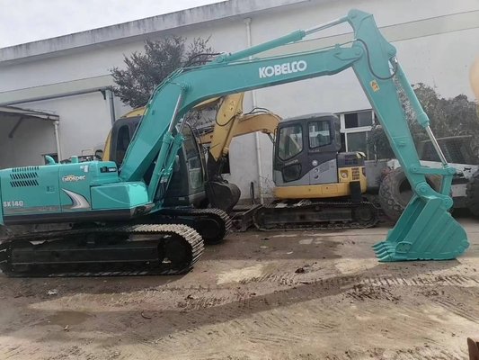 Gebruikte Kobelco SK140 graafmachine met originele verf en 0.1m3 emmercapaciteit uit Japan