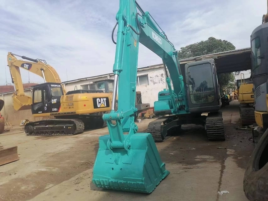 Gebruikte Kobelco SK140 graafmachine met originele verf en 0.1m3 emmercapaciteit uit Japan