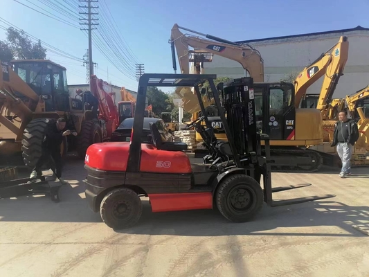 Max. hefbelasting 3TON Diesel Japan Originele TOYOTA FD30 Vorklift Paletheffen Truck