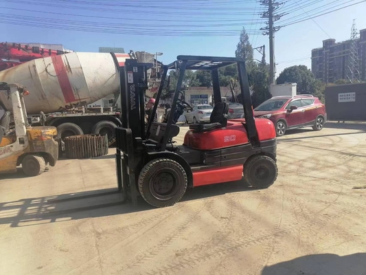 Max. hefbelasting 3TON Diesel Japan Originele TOYOTA FD30 Vorklift Paletheffen Truck