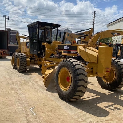 Caterpillar 140H Gebruikte Motor Grader Voorlader 100% Amerika Originele in goede staat