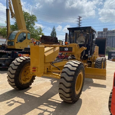 Caterpillar 140H Gebruikte Motor Grader Voorlader 100% Amerika Originele in goede staat