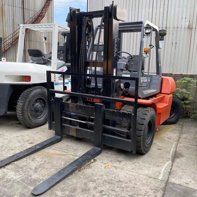 Japan Made 7ton Diesel Engine Vorklift voor TOYOTA FD70 Warehouse Container tweedehands