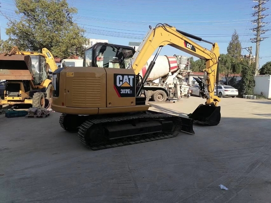 7 ton gebruikte dieseldiezelgraver Caterpillar 307E2 met een hoog bedrijfsdoeltreffendheid uit Japan
