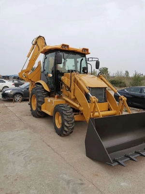 Goede Japanse originele 428 Gebruikte CAT 428F wiellader met en machinegewicht 15000 KG