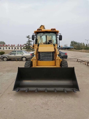 Goede Japanse originele 428 Gebruikte CAT 428F wiellader met en machinegewicht 15000 KG