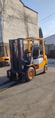 Kleine hefmachine 3 TON elektrische vorkhefmachine met 0-2000 werkuren in goede staat