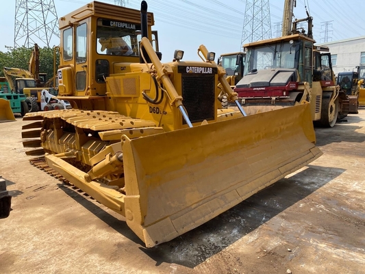 Gebruikte CAT D6D bulldozer met Liyuan hydraulische cilinder en pomp in uitstekende staat
