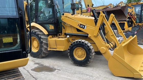 Jcb Gebruikte originele verf EPA-motor Hydraulische baggerlader JCB3cx Jcb 4cx in het Verenigd Koninkrijk 2022