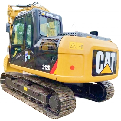 12 ton Japan Originele verf Diesel graafmachine Caterpillar 312D Hoog werkend rendement