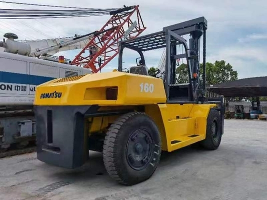Gebruikte KOMATSU FD160 16TON tweedehands containertruck in uitstekende staat