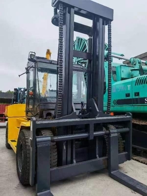 Gebruikte KOMATSU FD160 16TON tweedehands containertruck in uitstekende staat
