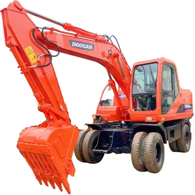 Gebruikte Doosan DH150W-7 15ton Crawler Excavator in Japan met Liyuan Hydraulische cilinder