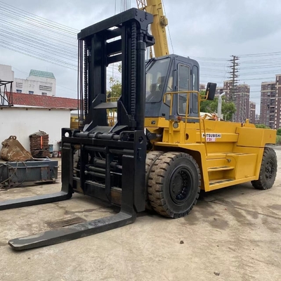 Dieselmotor Zware vorkheftruck FD300 30 ton Japan Originele machine Hydraulische container palletheftruck