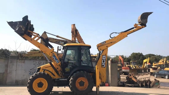 Jcb 4CX Gebruikte boormachine 20 ton Japan Original verfmachine Bewegende type wiellader