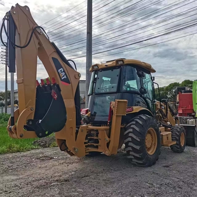 Origineel Japan 9TON EPA Motor cummis Hydraulische baggerlader CAT 420F in Shanghai