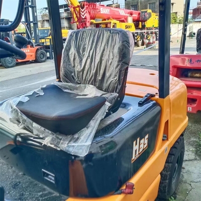 Oorspronkelijke motor Hangcha H35 3,5 ton met baksteenclip Gebruikte vorklift 3000 kg gewicht gemaakt