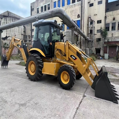 Tweedehands originele Japanse boormachine gebruikt Caterpillar CAT 420F voor zwaar werk