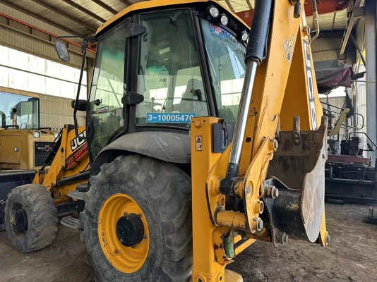 Japan Original Paint JCB 3CX Backhoe Loader met CAT motor in uitstekende staat