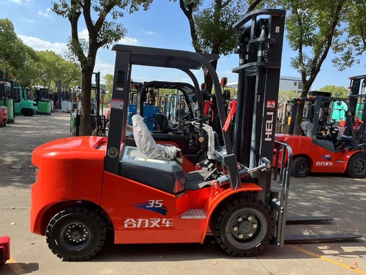HELI 35 Mini 3,5 ton palletheftruck met lage werktijden en 940 mm vorkbreedte