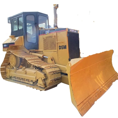 Gebruikte Caterpillar D5M dozer in uitstekende staat in Japan Dozing Capaciteit 4.3m3