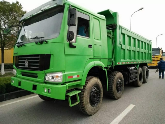 Goedkope 25 ton gebruikte Howo dumptruck met goede conditie en Nabtesco hydraulische klep