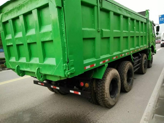 Goedkope 25 ton gebruikte Howo dumptruck met goede conditie en Nabtesco hydraulische klep