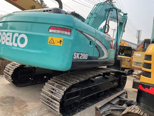 Gebruikte Kobelco SK210LC graafmachine met Liyuan hydraulische pomp en originele verf in Japan