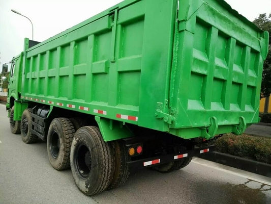 Goedkope 25 ton gebruikte Howo dumptruck met goede conditie en Nabtesco hydraulische klep