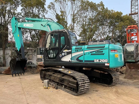 Gebruikte Kobelco SK210LC graafmachine met Liyuan hydraulische pomp en originele verf in Japan