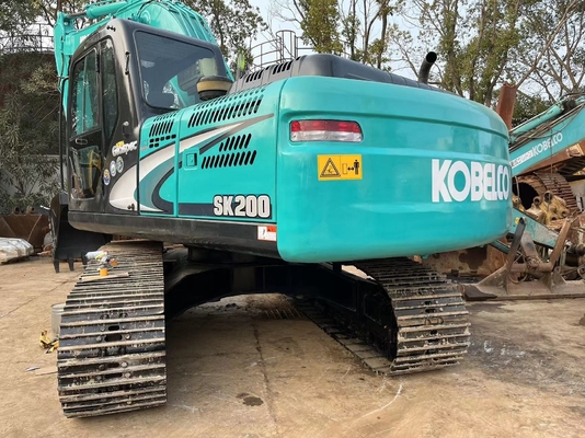Gebruikte Kobelco SK210LC graafmachine met Liyuan hydraulische pomp en originele verf in Japan