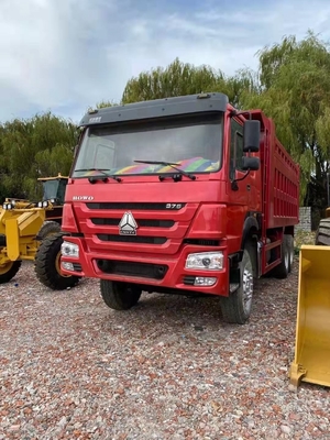 Hydraulische cilinder Liyuan gebruikte dumper HOWO 375 in originele verf uit Japan