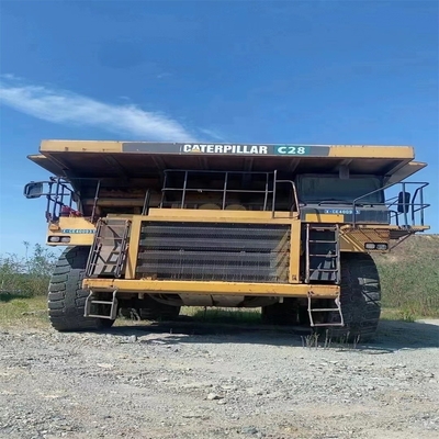 77700 KG Gebruikte Caterpillar CAT 777D mijnbouw-rotstruck in uitstekende staat