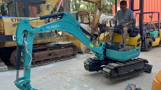 Gebruikte Kubota U-15 graafmachine met originele verf en Liyuan hydraulische pomp uit Japan