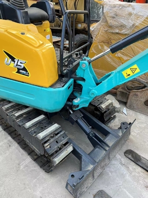 Gebruikte Kubota U-15 graafmachine met originele verf en Liyuan hydraulische pomp uit Japan