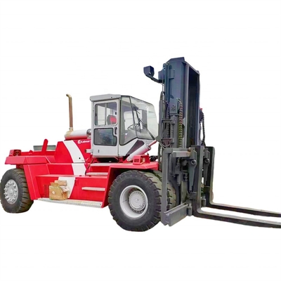 25 ton gebruikte Kalmar zware dieselforklift met originele motor in goede staat