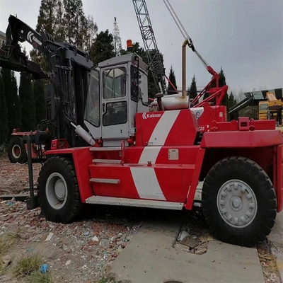 25 ton gebruikte Kalmar zware dieselforklift met originele motor in goede staat
