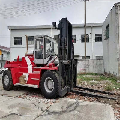 25 ton gebruikte Kalmar zware dieselforklift met originele motor in goede staat
