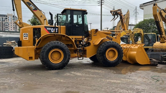 CAT 966H Wielladers Gebruikte bouwmachines met in het beste geval vierwielaandrijving