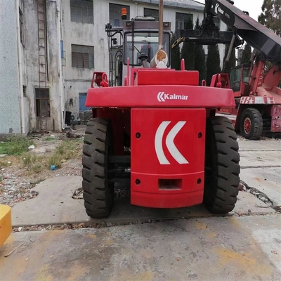 25 ton gebruikte Kalmar zware dieselforklift met originele motor in goede staat