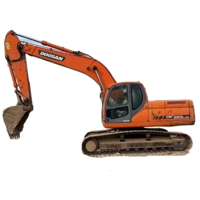 Goede staat 2019 Doosan DX225LCA 22 ton graafmachine Zuid Korea gemaakt originele kleur
