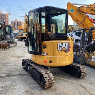 Caterpillar 303.5 Crawler Excavator met HINO motor Gebruikte Digger Japan Originele verf