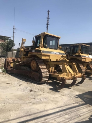 Performance Gebruikte Japanse originele kruipbulldozer D6R met Liyuan Hydraulische cilinder