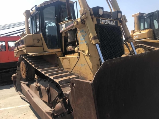 Performance Gebruikte Japanse originele kruipbulldozer D6R met Liyuan Hydraulische cilinder