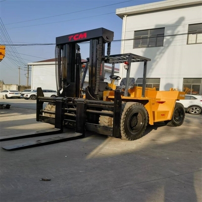 Multifunctionele gebruikte TCM-diesel vorklift FD160 Vorklift 16TON voor gebouwen in Shanghai